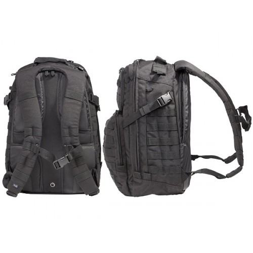 Рюкзак rush 24 backpack цвет black где большой выбор школьных рюкзаков